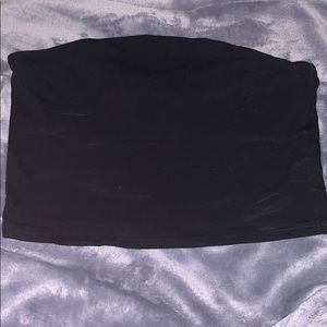 Medium black tube top